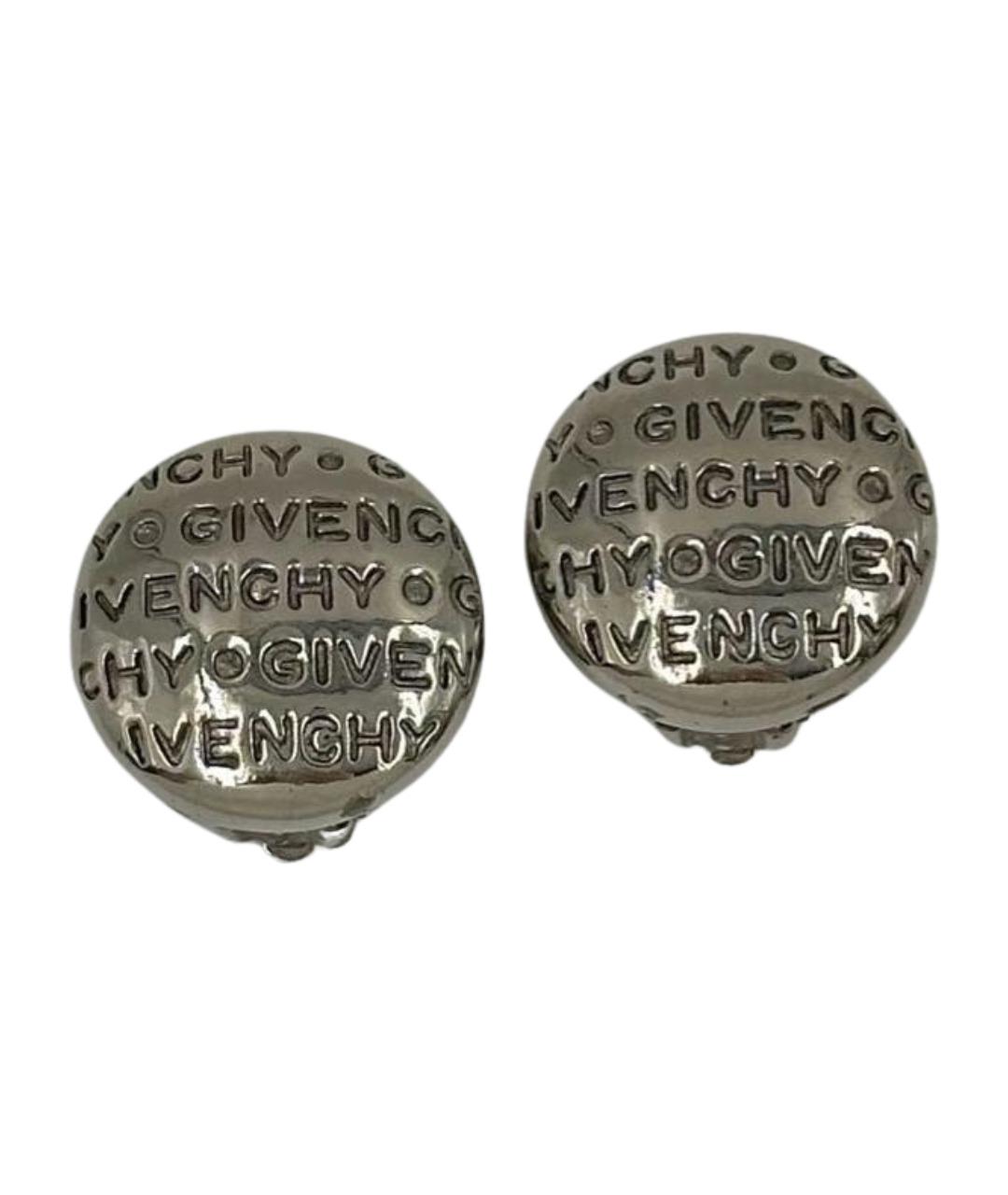 GIVENCHY Серебряные с серебряным покрытием клипсы, фото 1