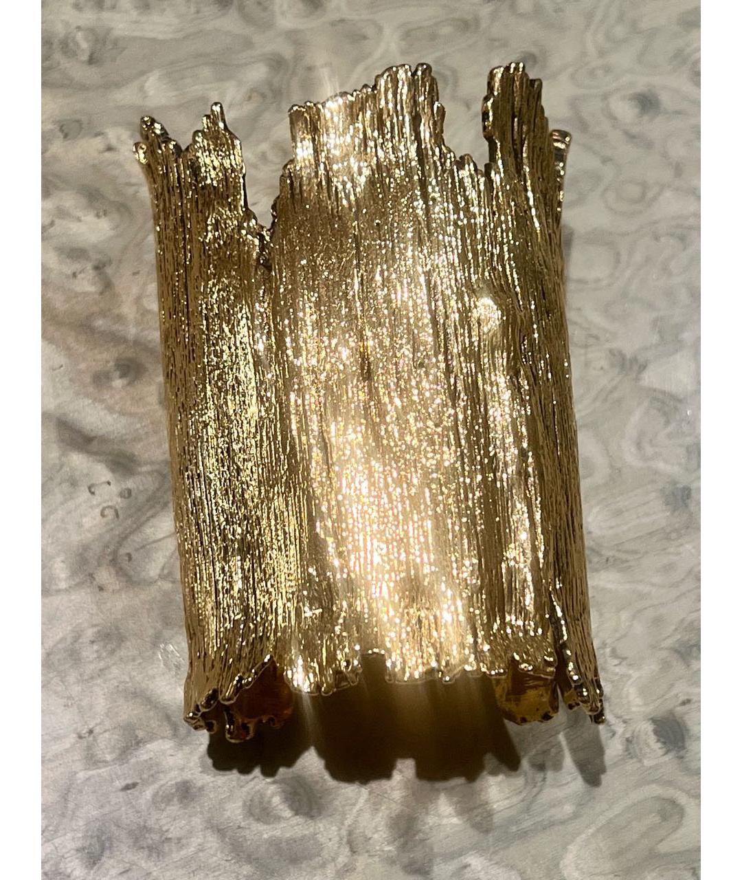 SAINT LAURENT Золотой браслет, фото 6