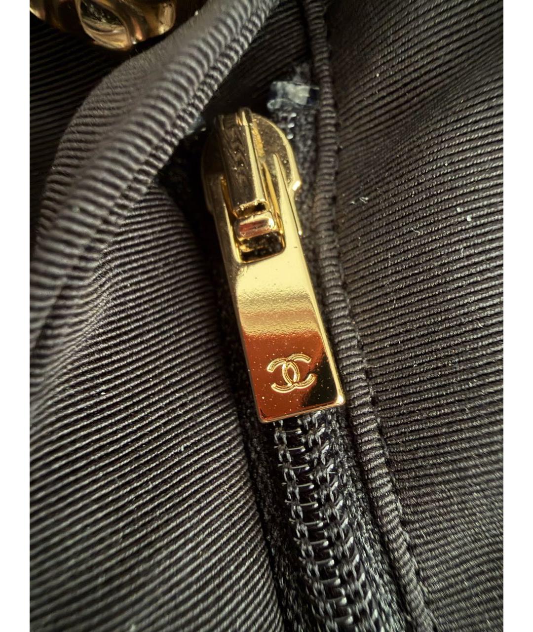 CHANEL Черные брюки широкие, фото 5