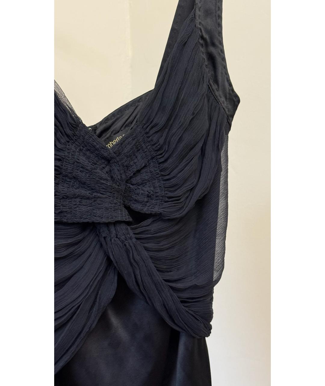 ROBERTO CAVALLI Черная майка, фото 5