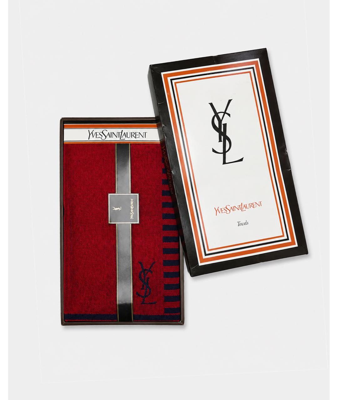 SAINT LAURENT Хлопковое полотенце, фото 2