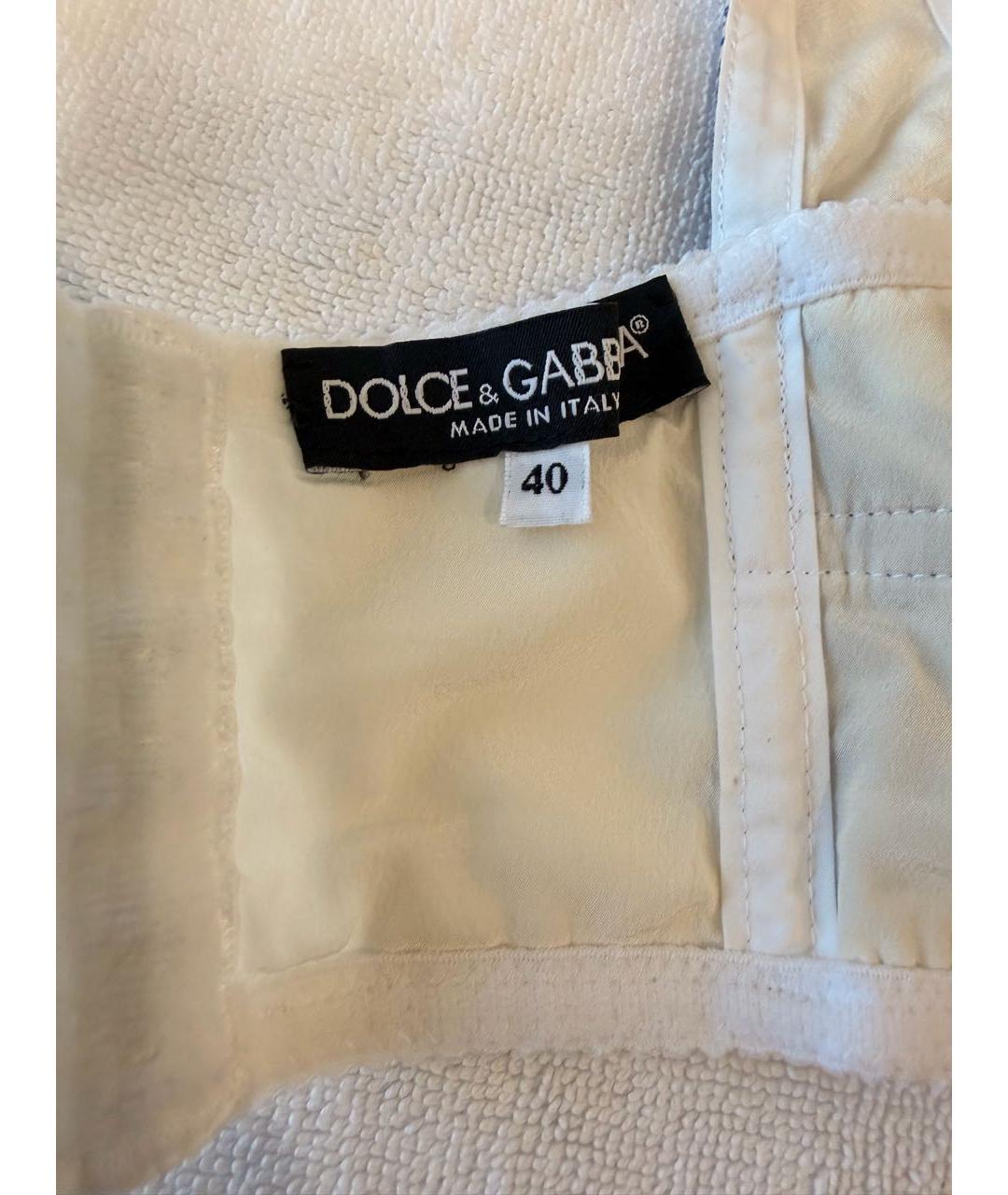 DOLCE&GABBANA Мульти хлопковая майка, фото 4