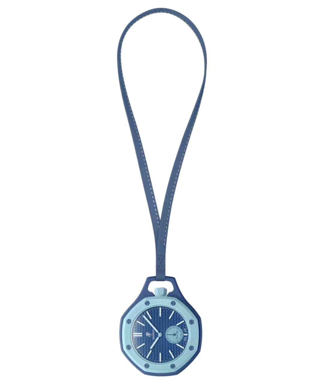 Swatch Синие часы, фото 1