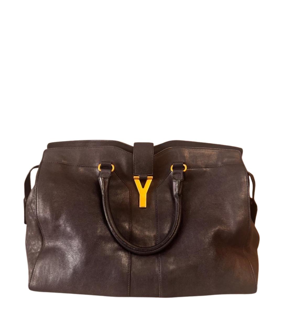 SAINT LAURENT Кожаная сумка тоут, фото 1