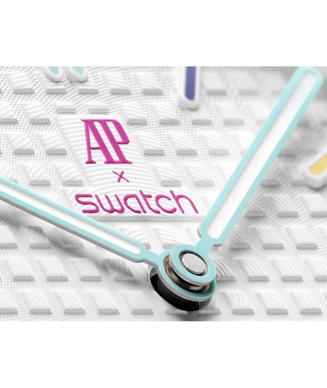 Swatch Белые часы, фото 3