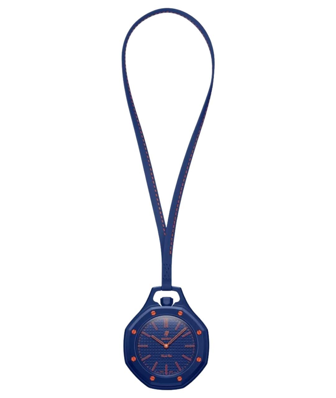 Swatch Темно-синие часы, фото 1
