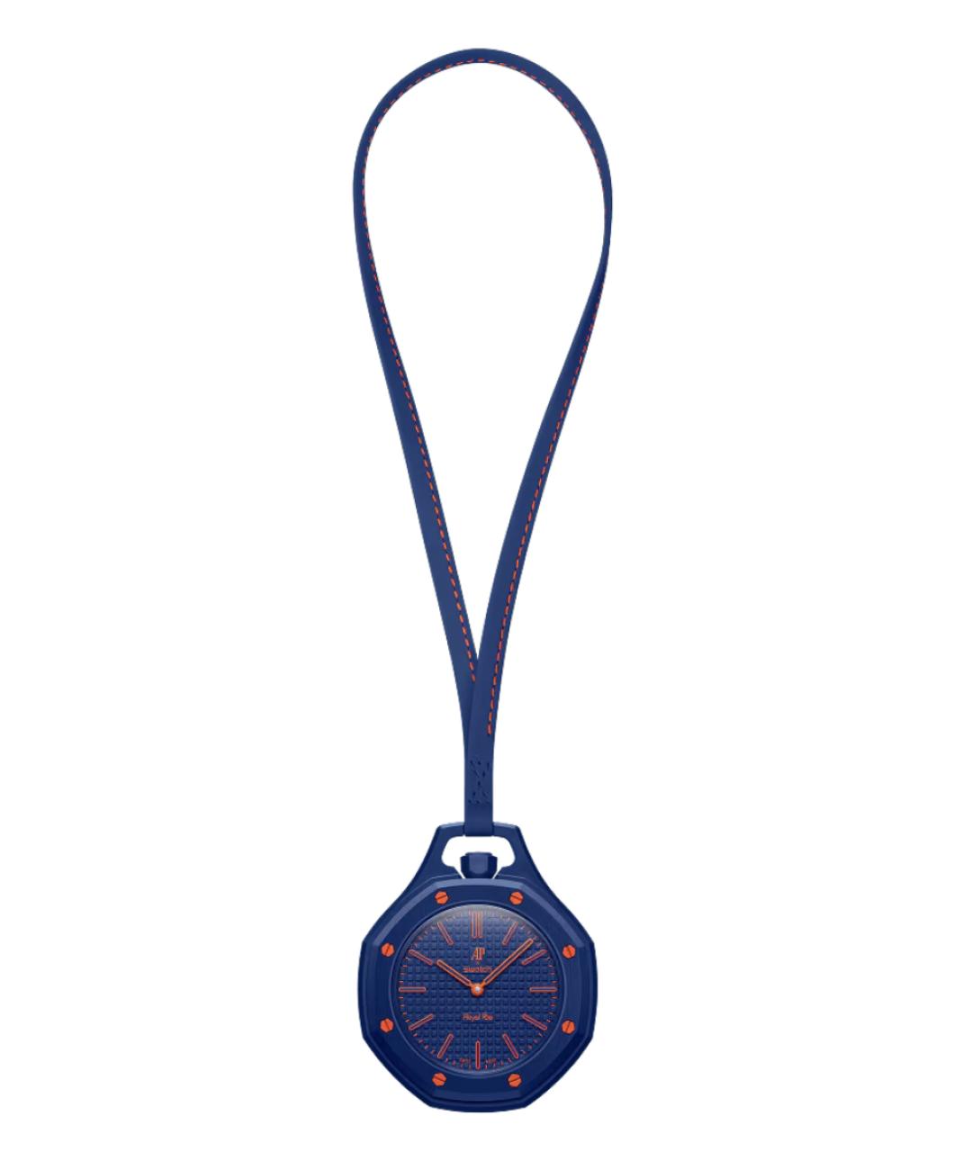 Swatch Темно-синие часы, фото 7