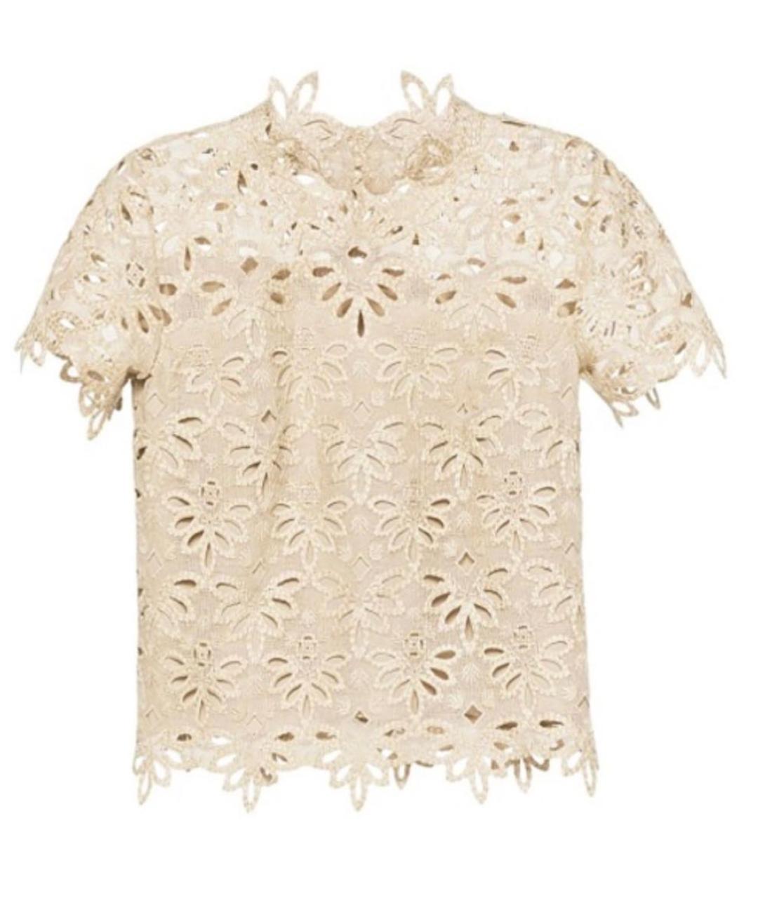 ERMANNO SCERVINO Бежевый полиэстеровый костюм с юбками, фото 3