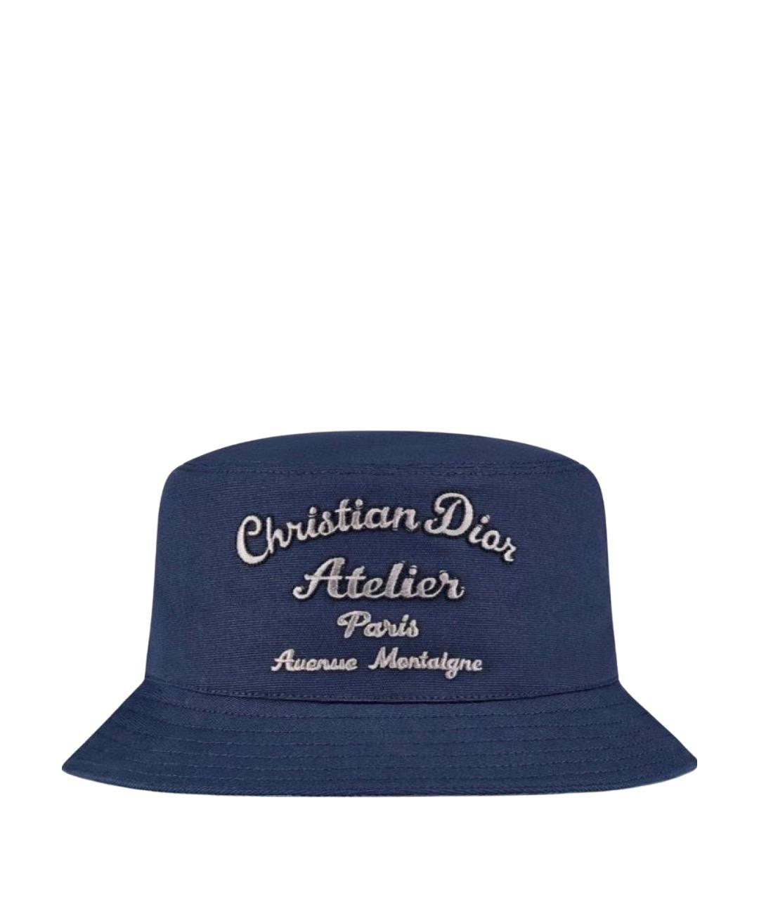 CHRISTIAN DIOR Темно-синяя панама, фото 1