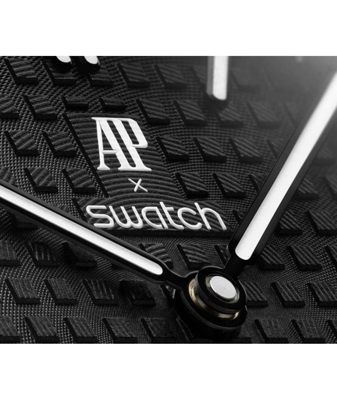 Swatch Черные часы, фото 3