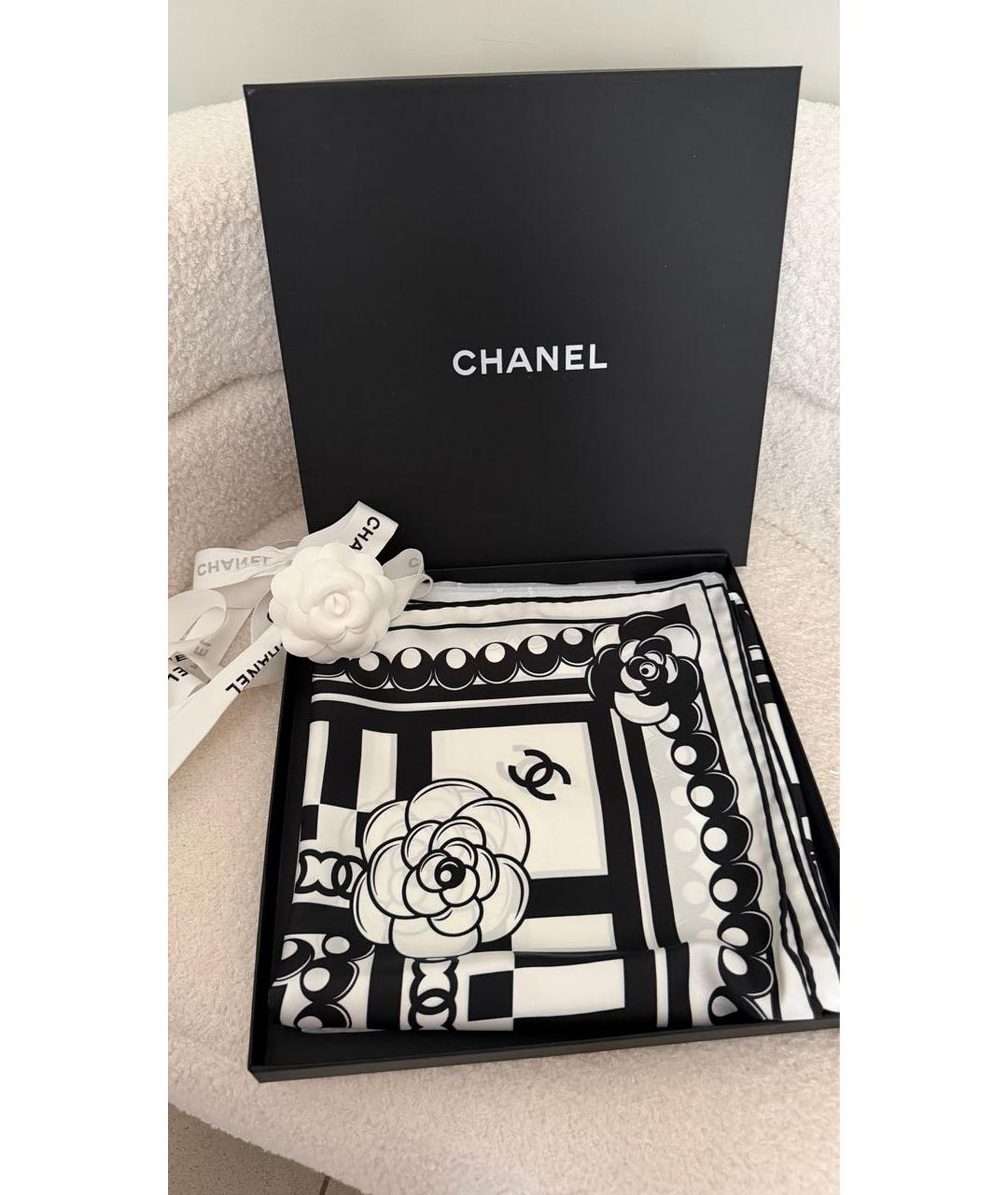 CHANEL Мульти шелковый платок, фото 3