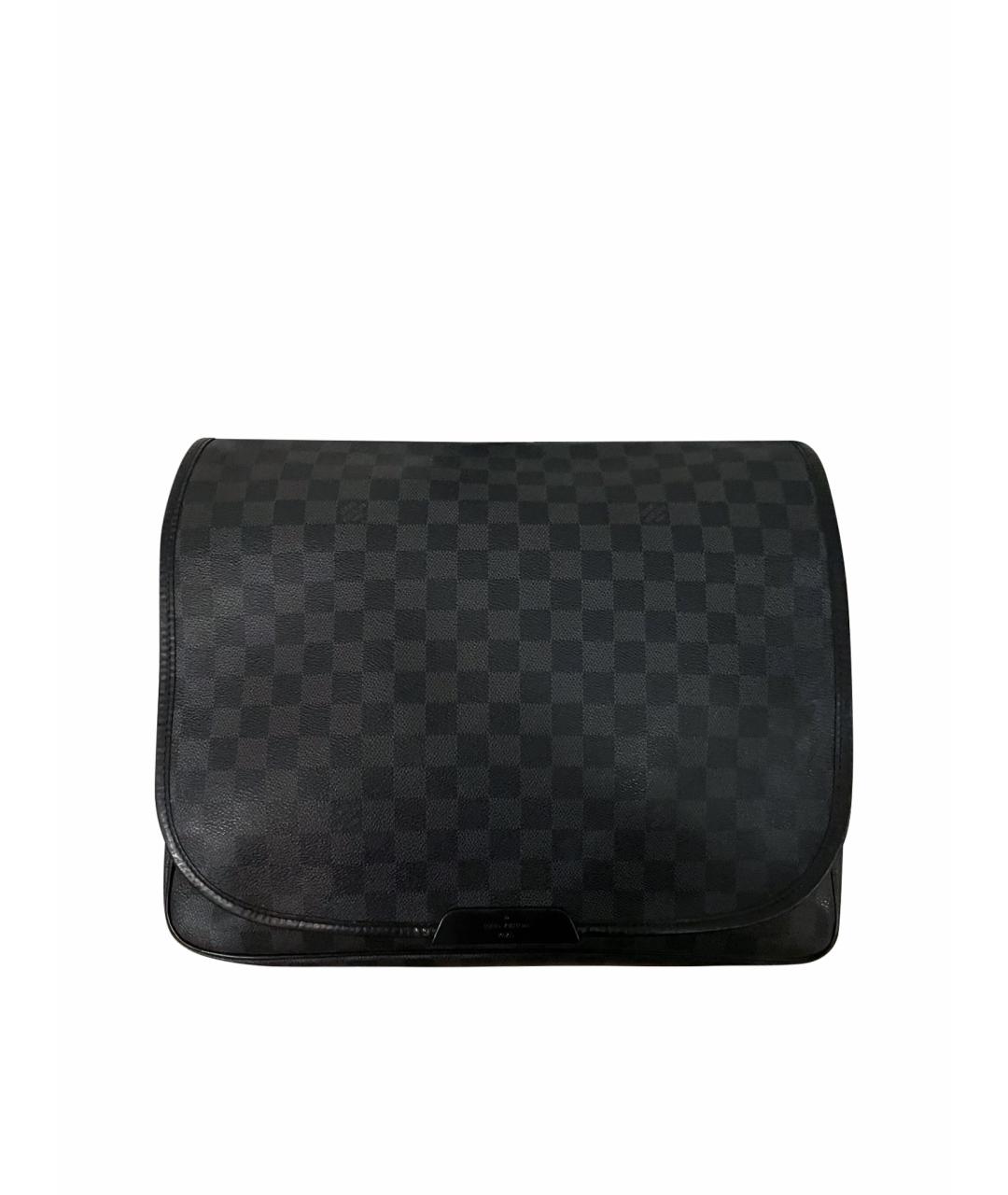 LOUIS VUITTON Черная сумка на плечо, фото 1