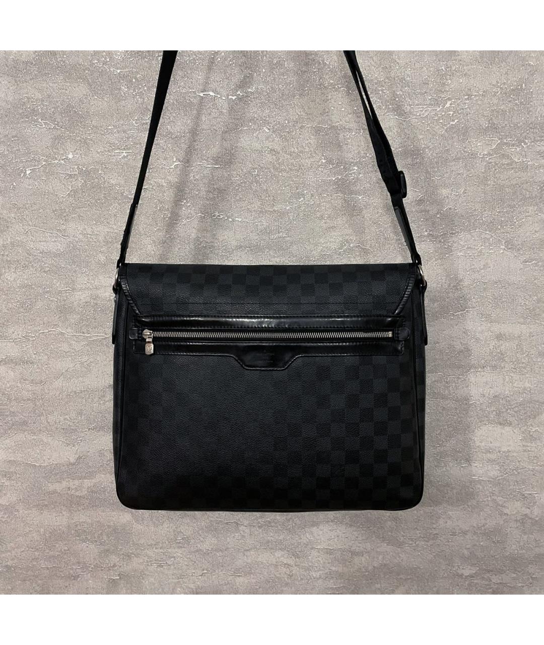 LOUIS VUITTON Черная сумка на плечо, фото 2
