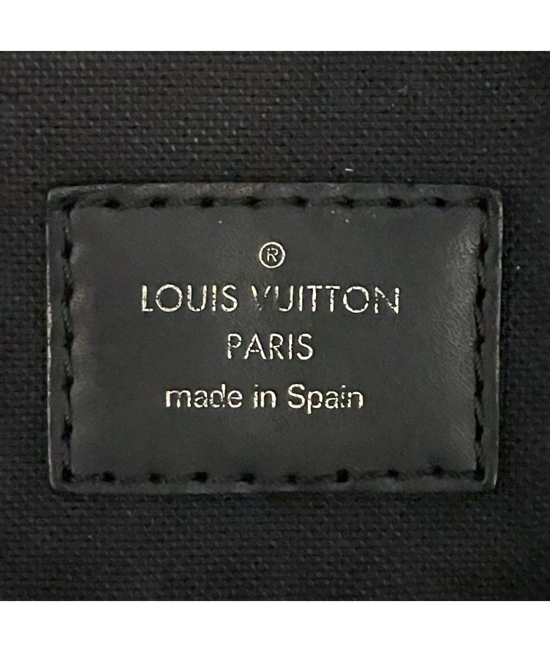 LOUIS VUITTON Черная сумка на плечо, фото 7