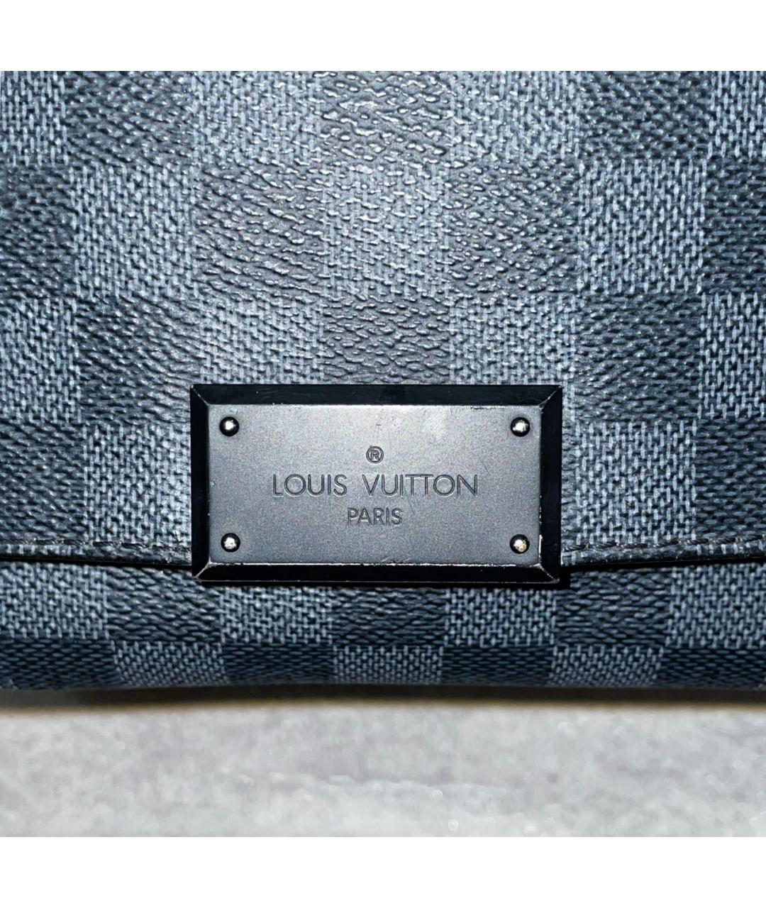 LOUIS VUITTON Черная сумка на плечо, фото 6