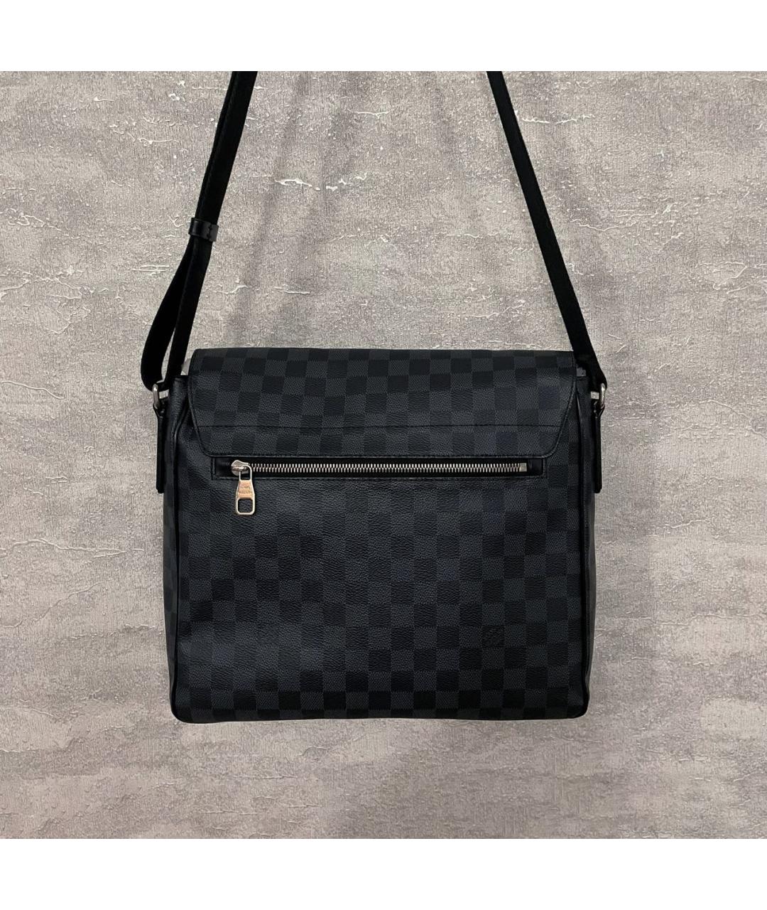 LOUIS VUITTON Черная сумка на плечо, фото 3