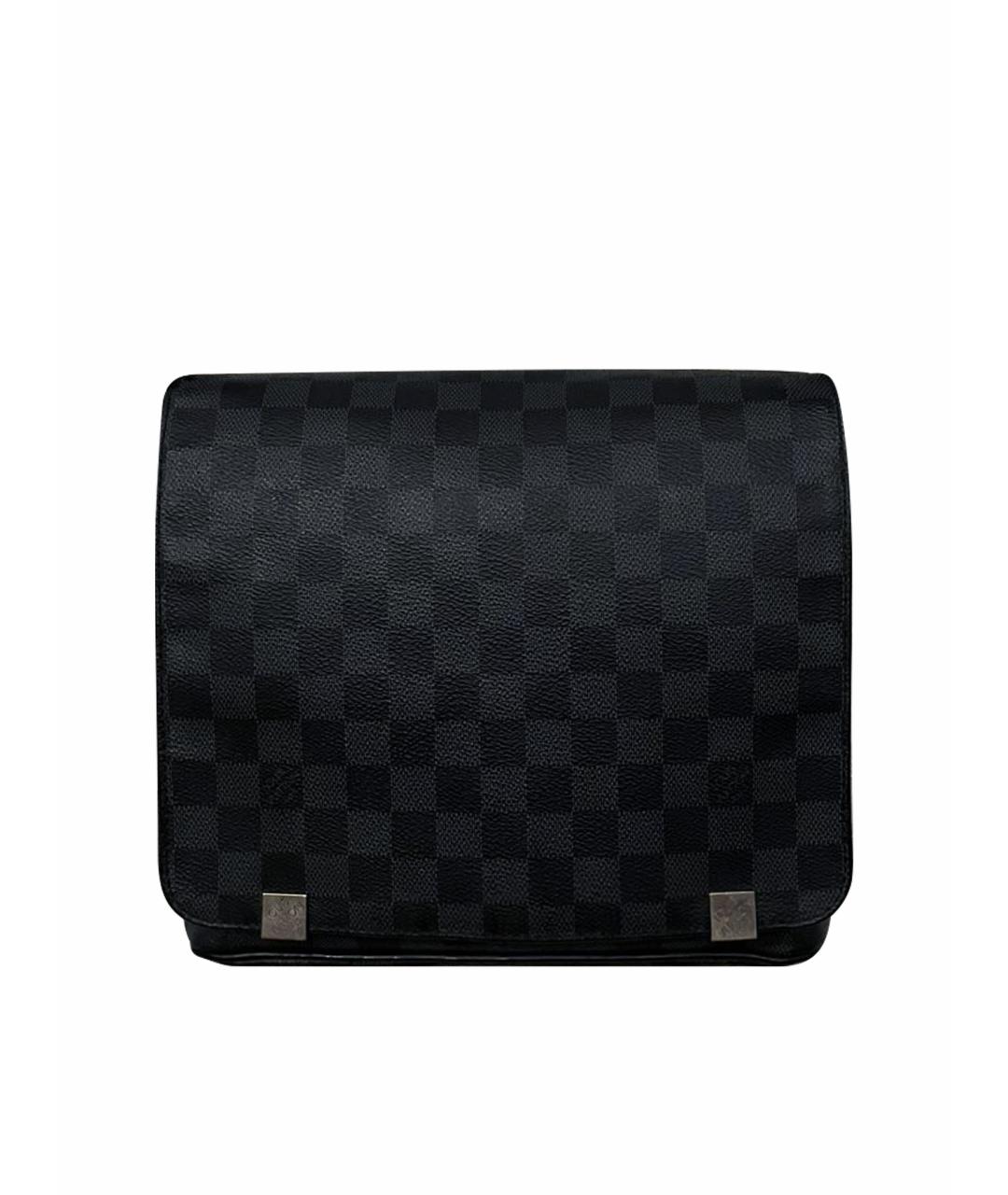 LOUIS VUITTON Черная сумка на плечо, фото 1