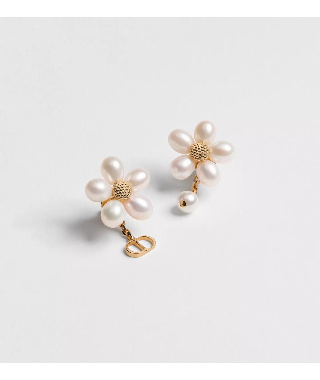 CHRISTIAN DIOR Золотые серьги, фото 5