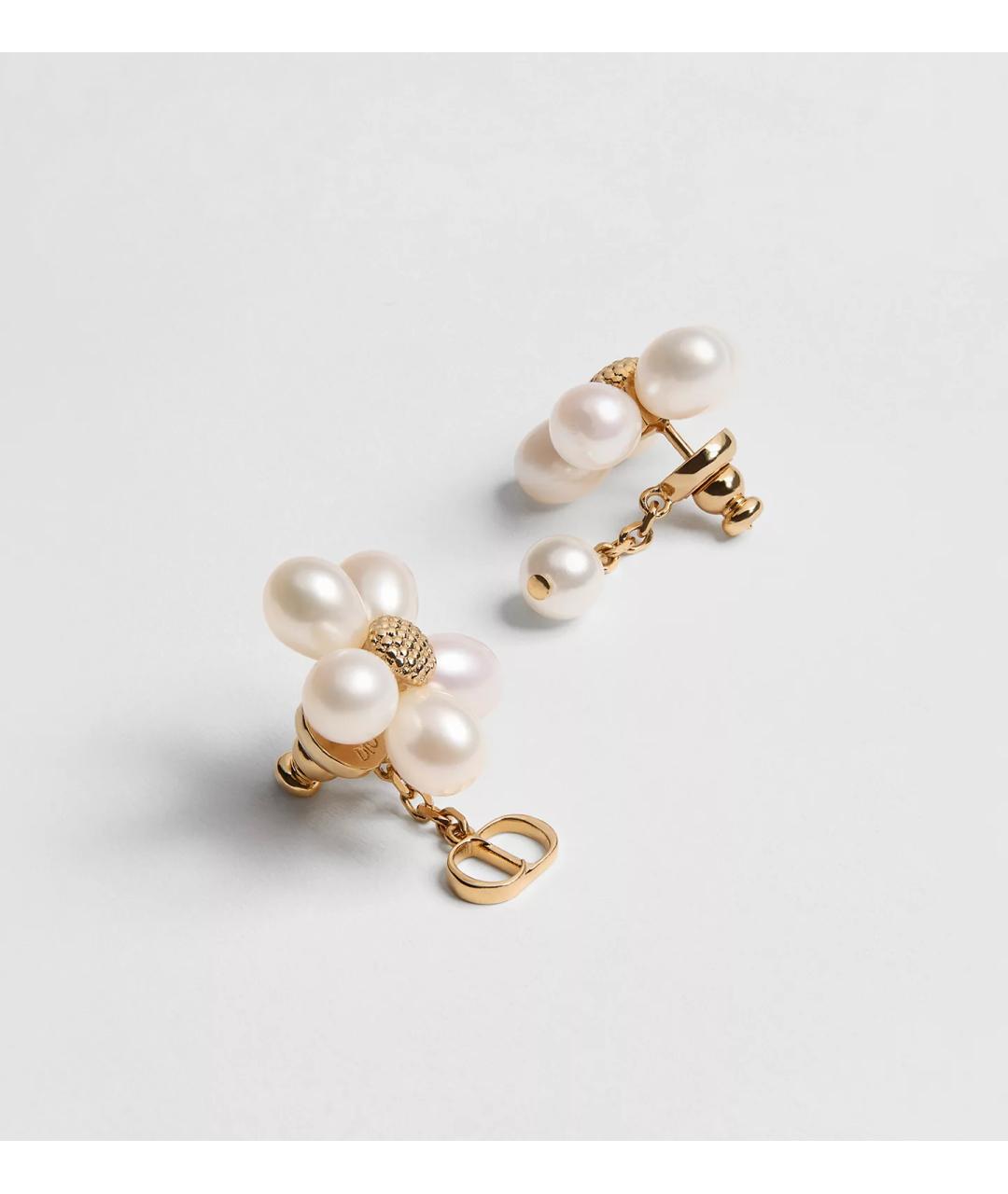 CHRISTIAN DIOR Золотые серьги, фото 3