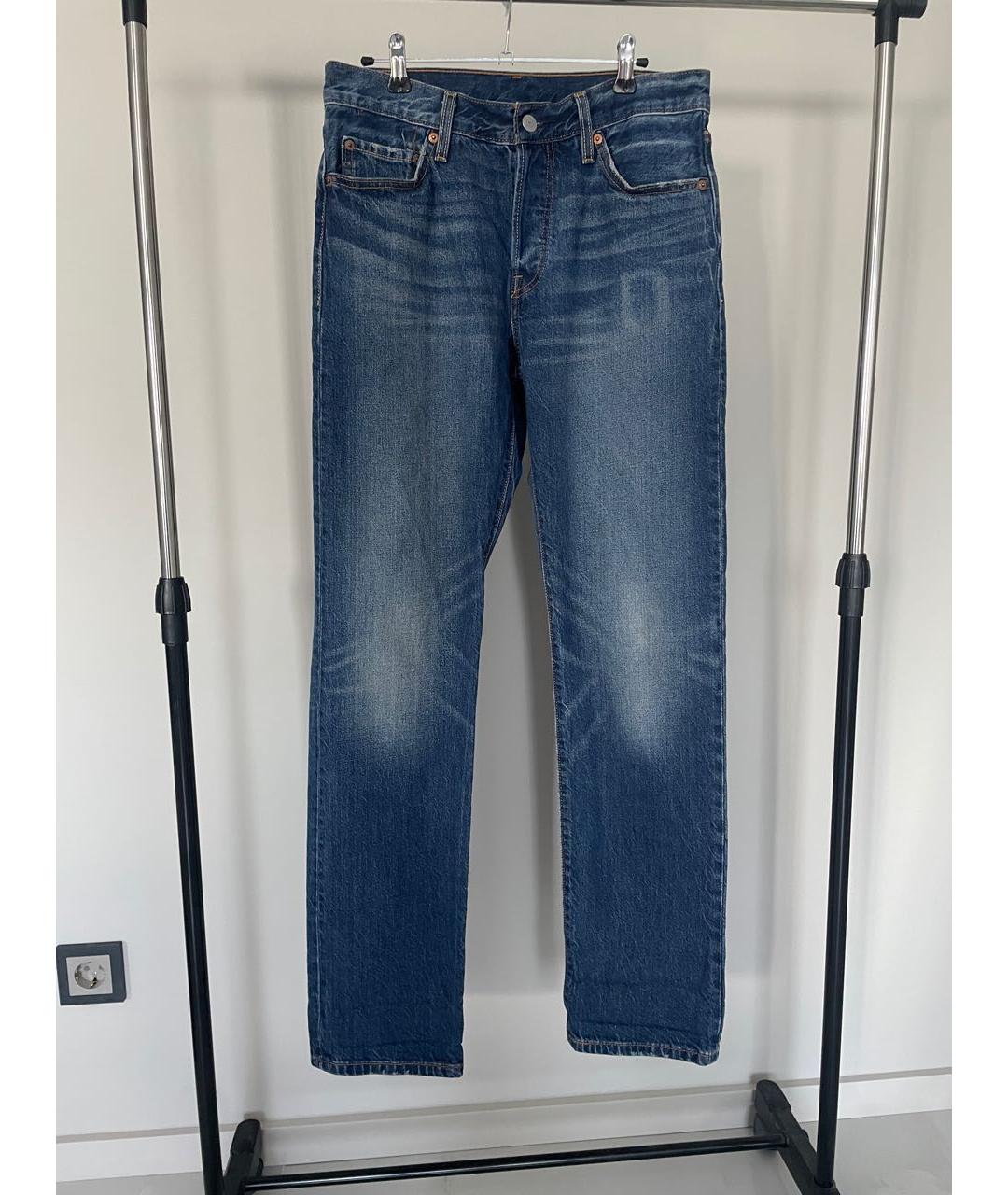 LEVI'S Синие прямые джинсы, фото 8