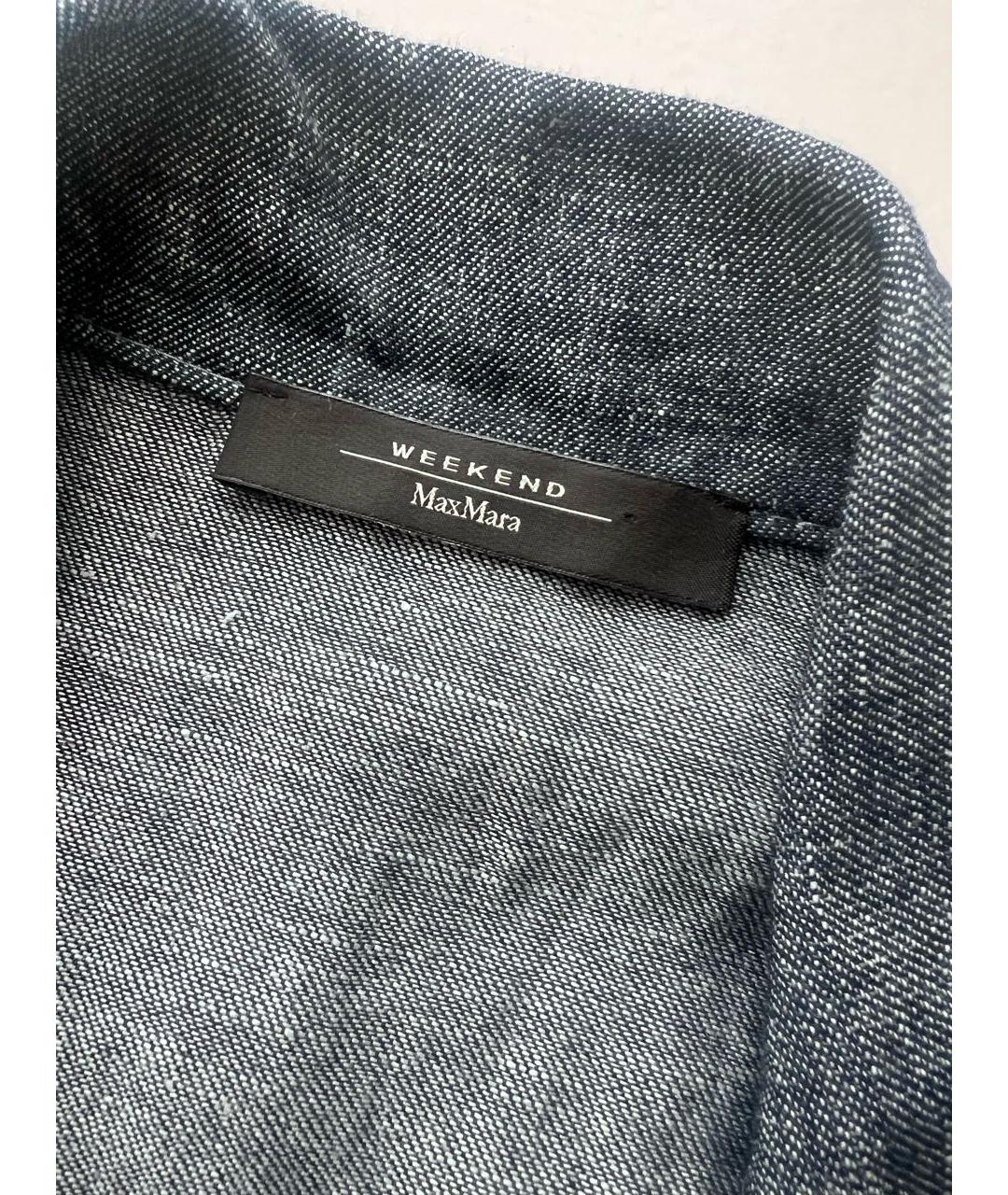 WEEKEND MAX MARA Темно-синий жилет, фото 3