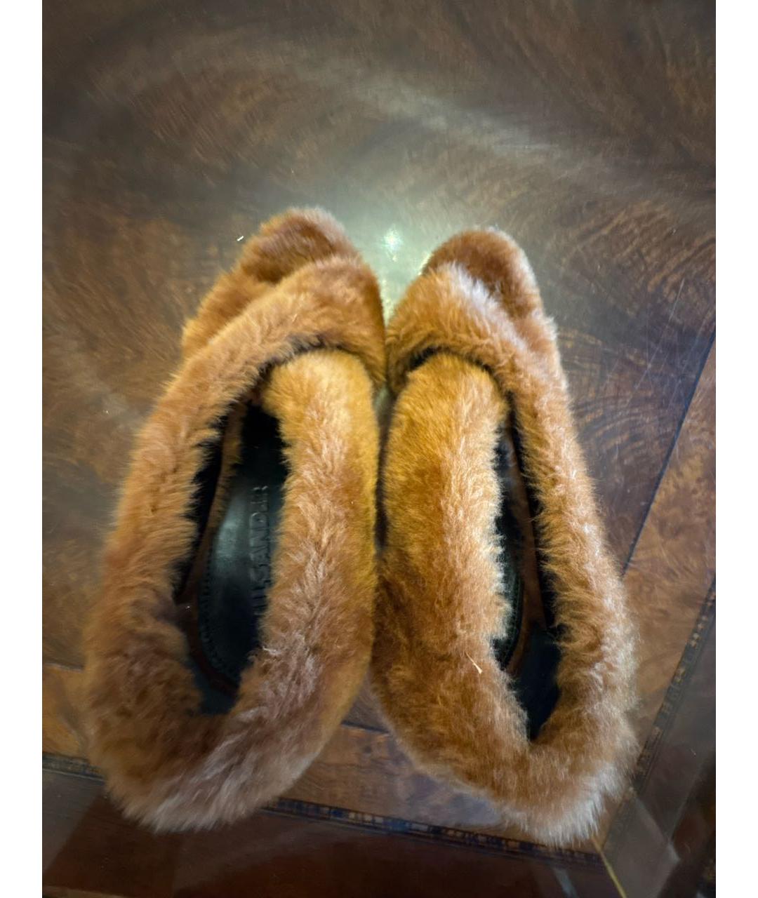 JIL SANDER Коричневые туфли, фото 3