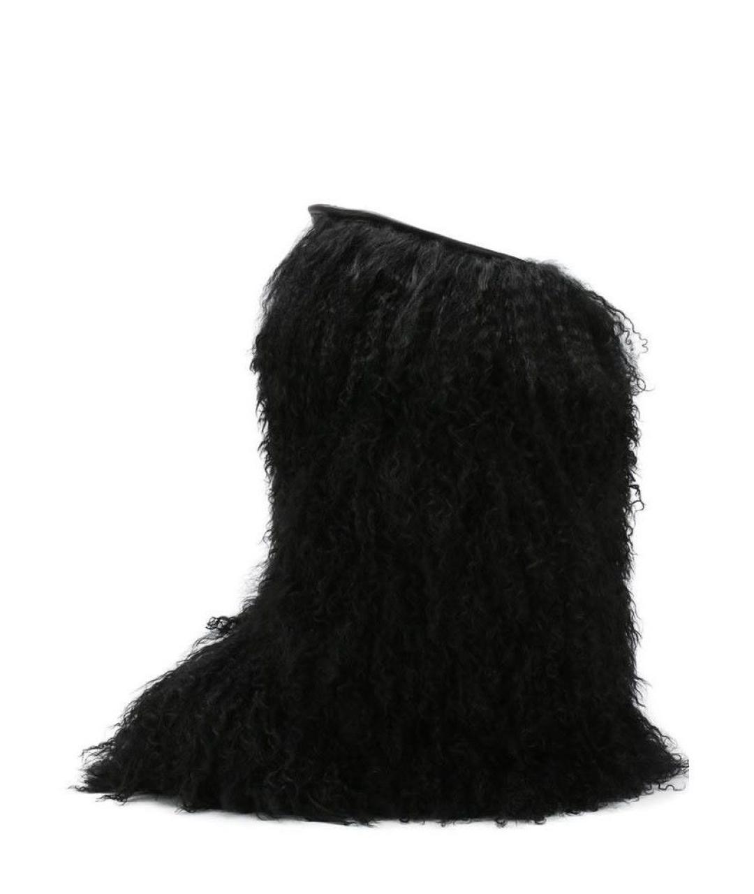 SAINT LAURENT Черные сапоги, фото 10