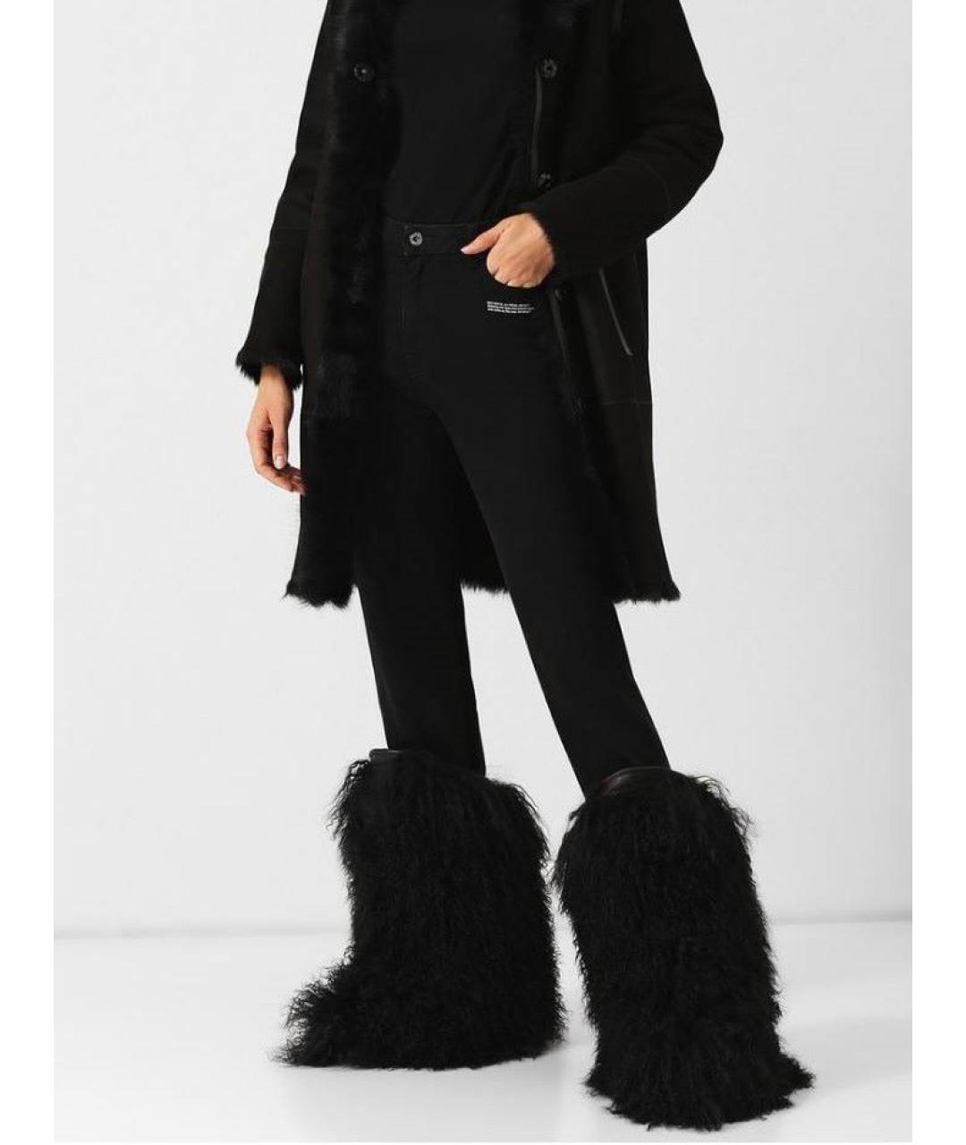 SAINT LAURENT Черные сапоги, фото 9