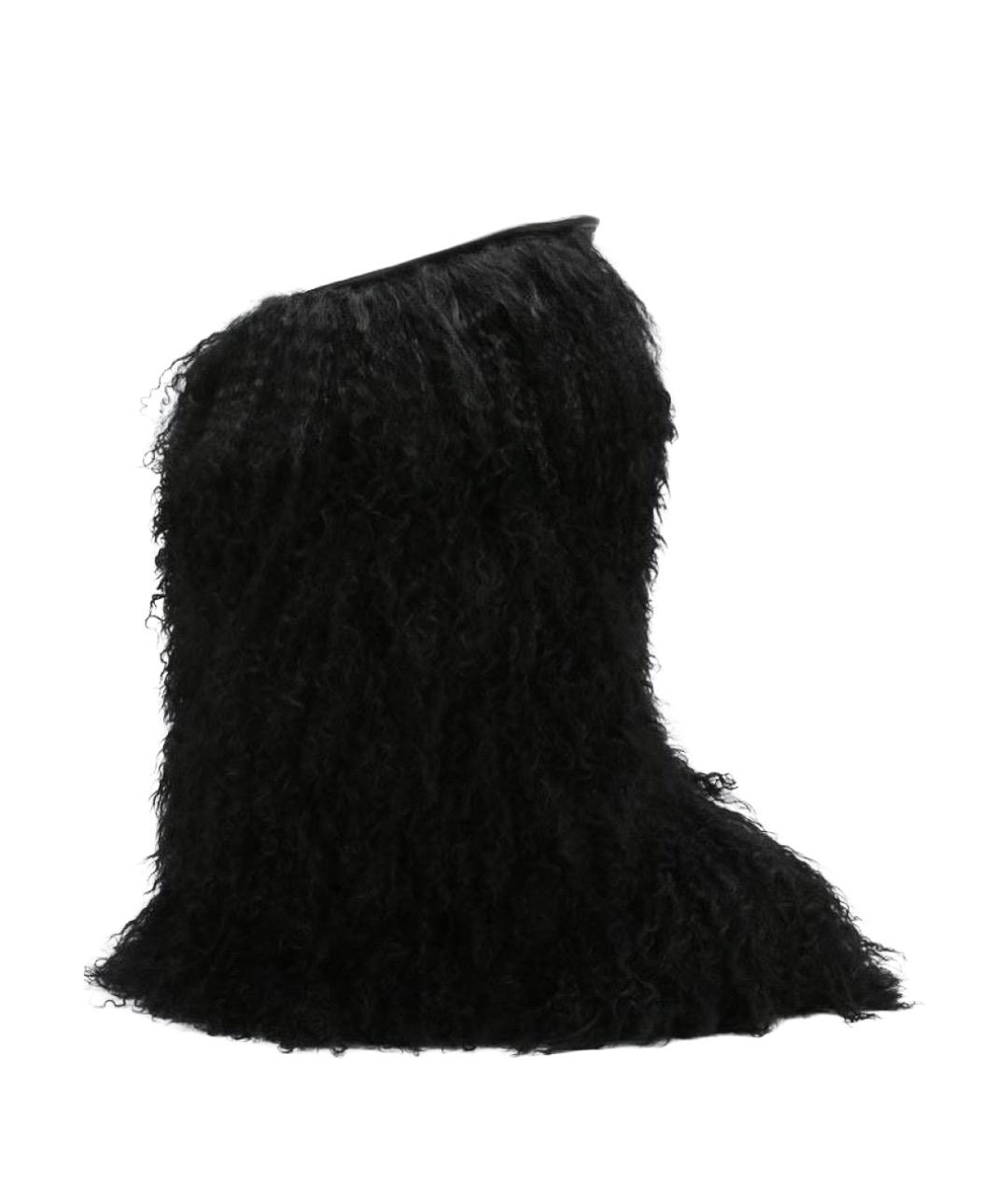 SAINT LAURENT Черные сапоги, фото 1