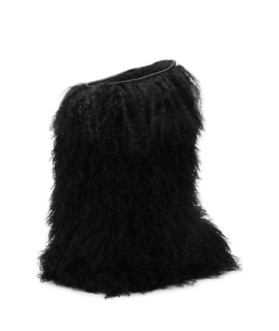 SAINT LAURENT Черные сапоги, фото 2