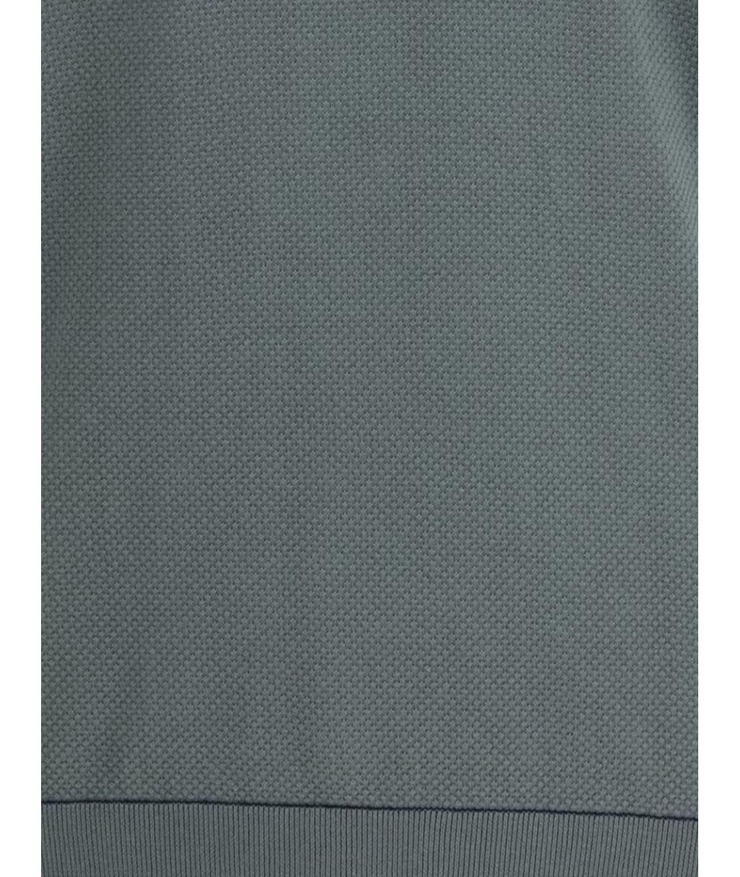 BRIONI Серая хлопковая футболка, фото 3