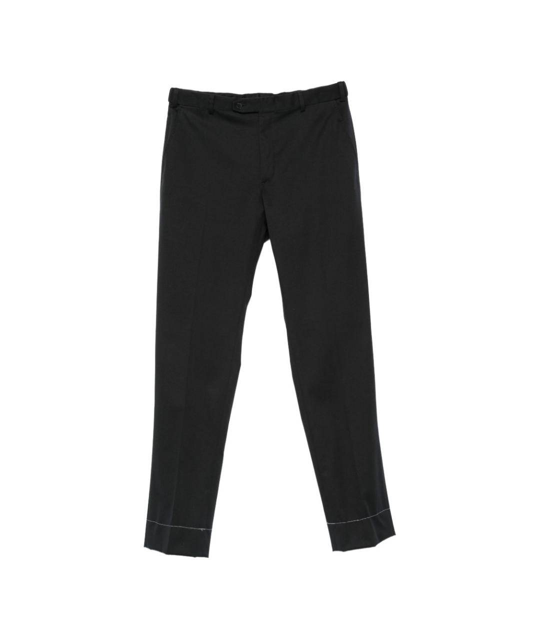 BRIONI Синие хлопковые повседневные брюки, фото 1