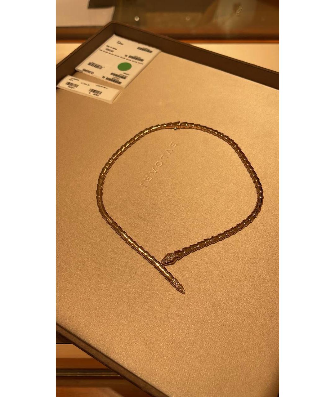 BVLGARI Золотая подвеска из розового золота, фото 6