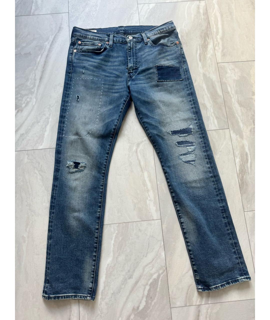 LEVI'S Голубые прямые джинсы, фото 9