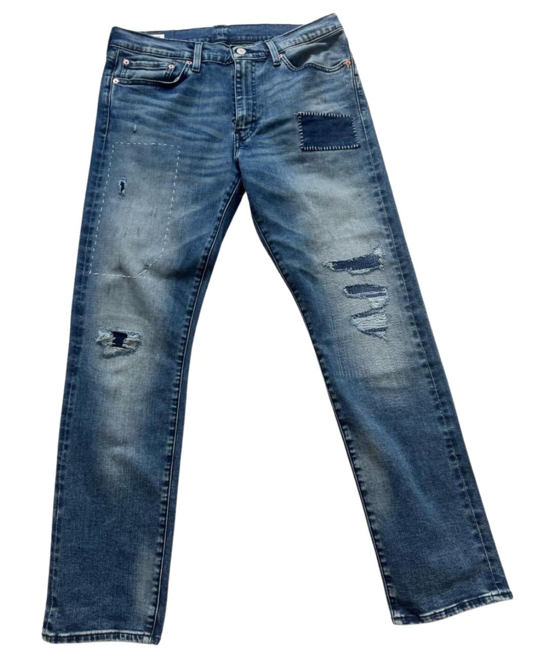 LEVI'S Голубые прямые джинсы, фото 1