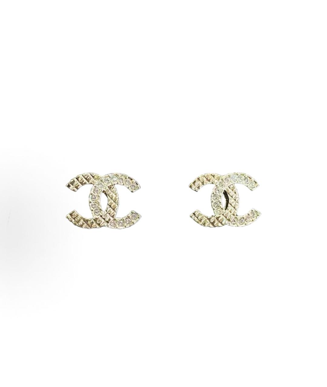 CHANEL Золотые серьги, фото 2
