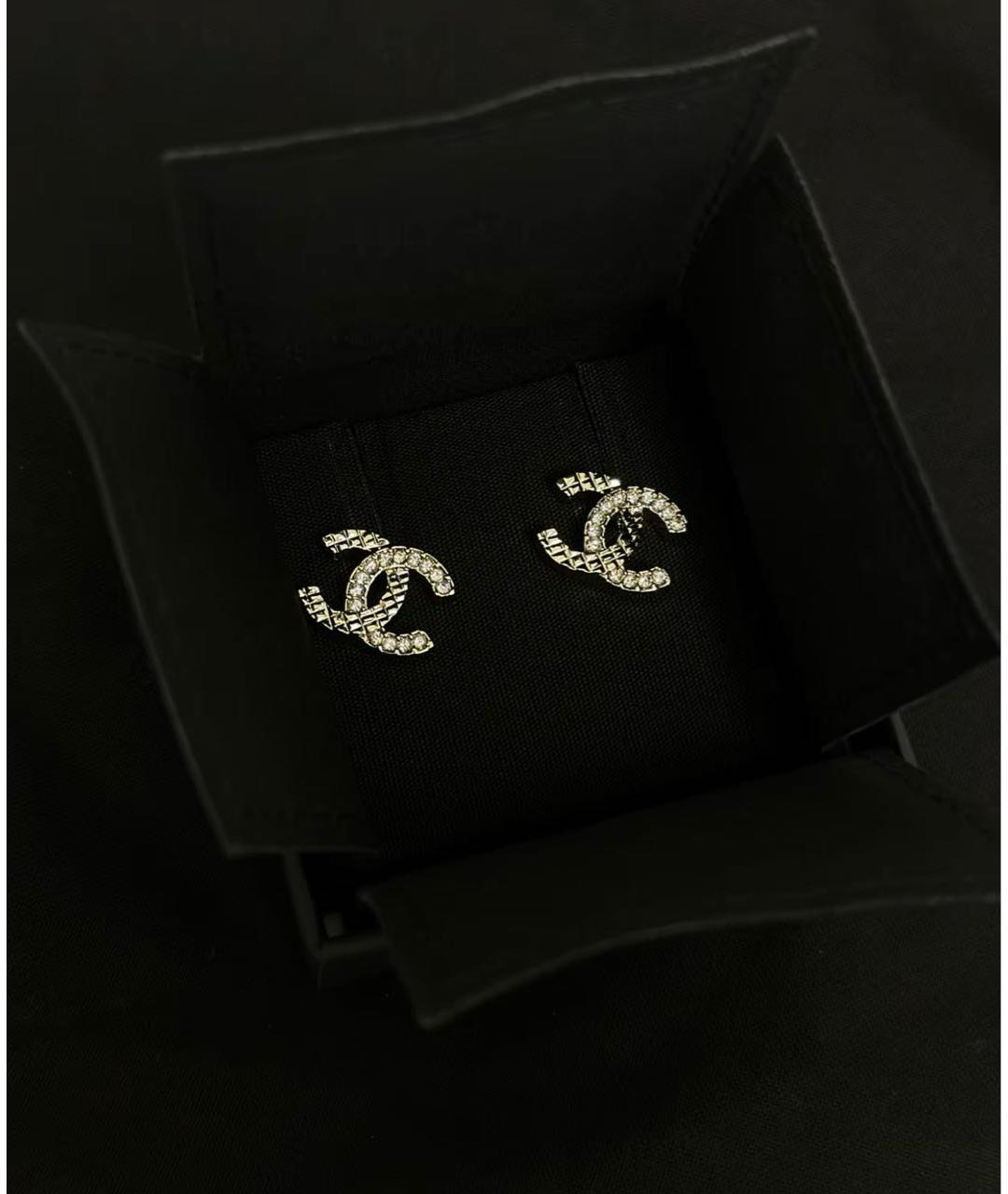 CHANEL Золотые серьги, фото 3