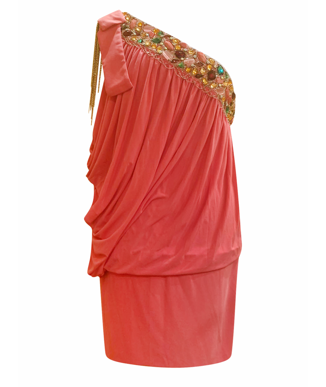 JOVANI Розовое коктейльное платье, фото 1