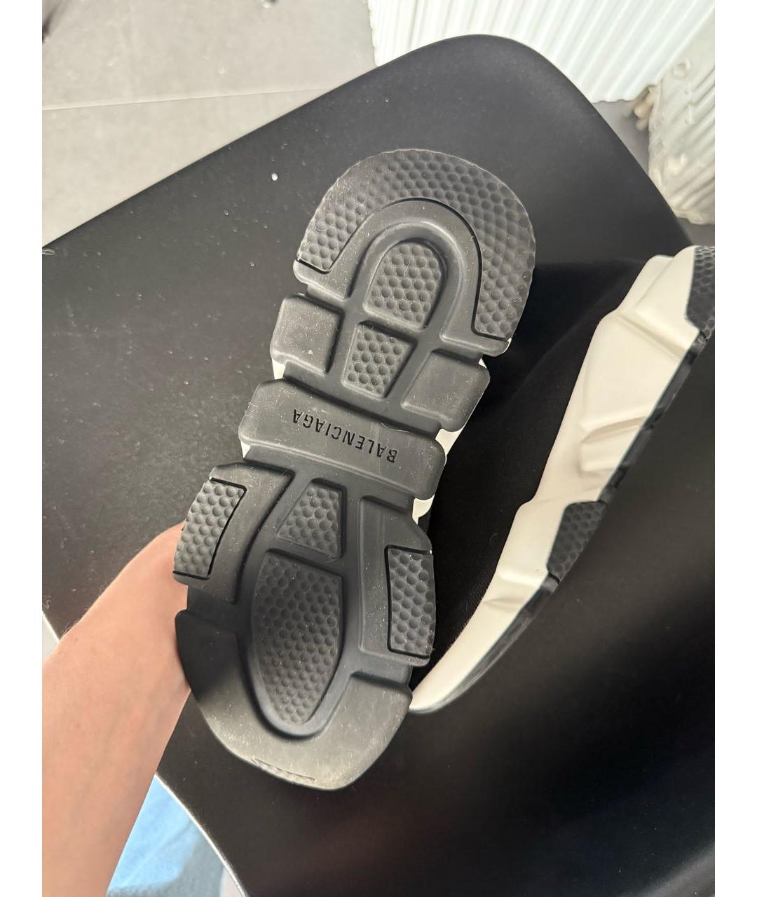 BALENCIAGA Черные текстильные кроссовки, фото 7