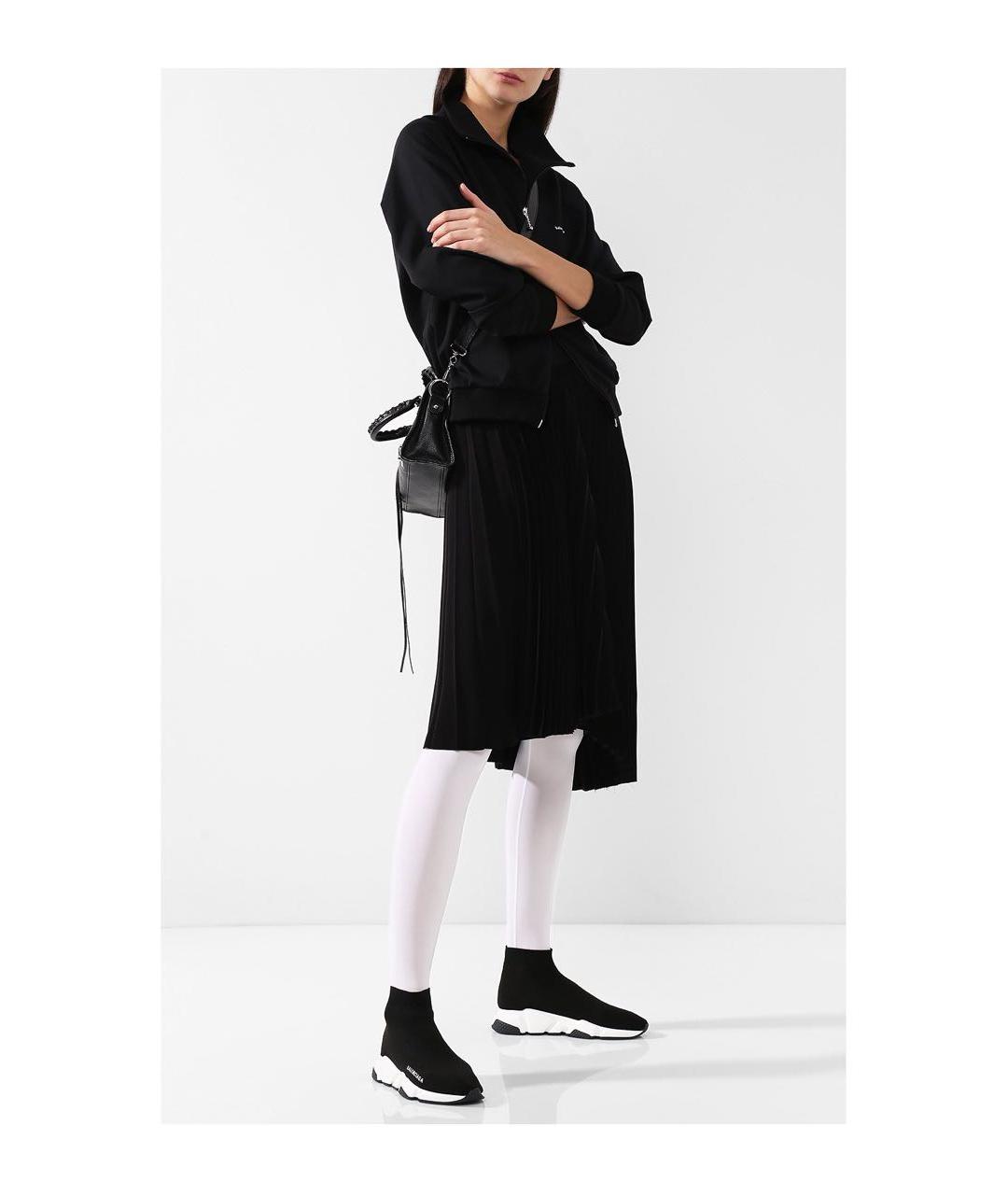 BALENCIAGA Черные текстильные кроссовки, фото 8