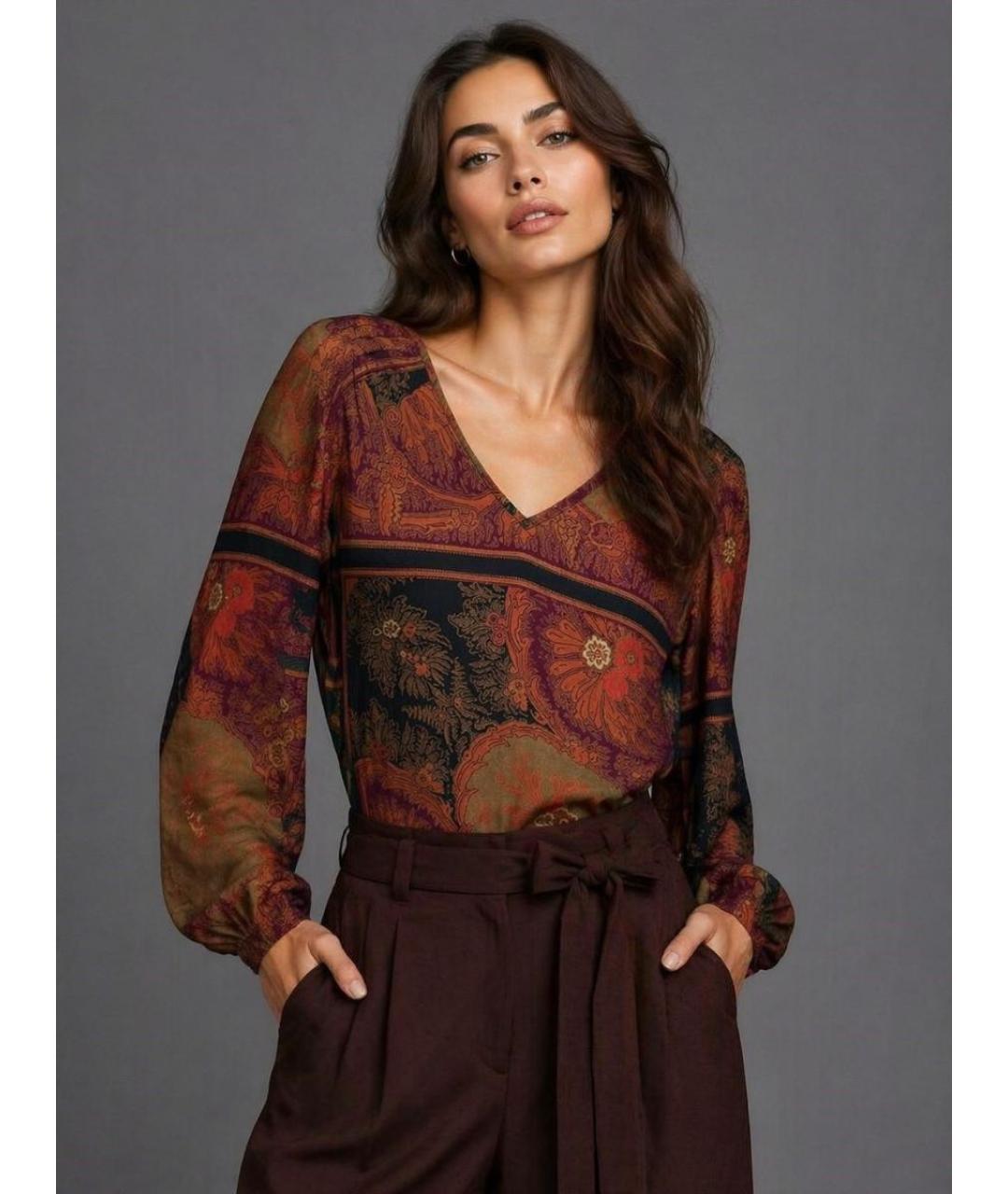 ETRO Коричневый джемпер / свитер, фото 7