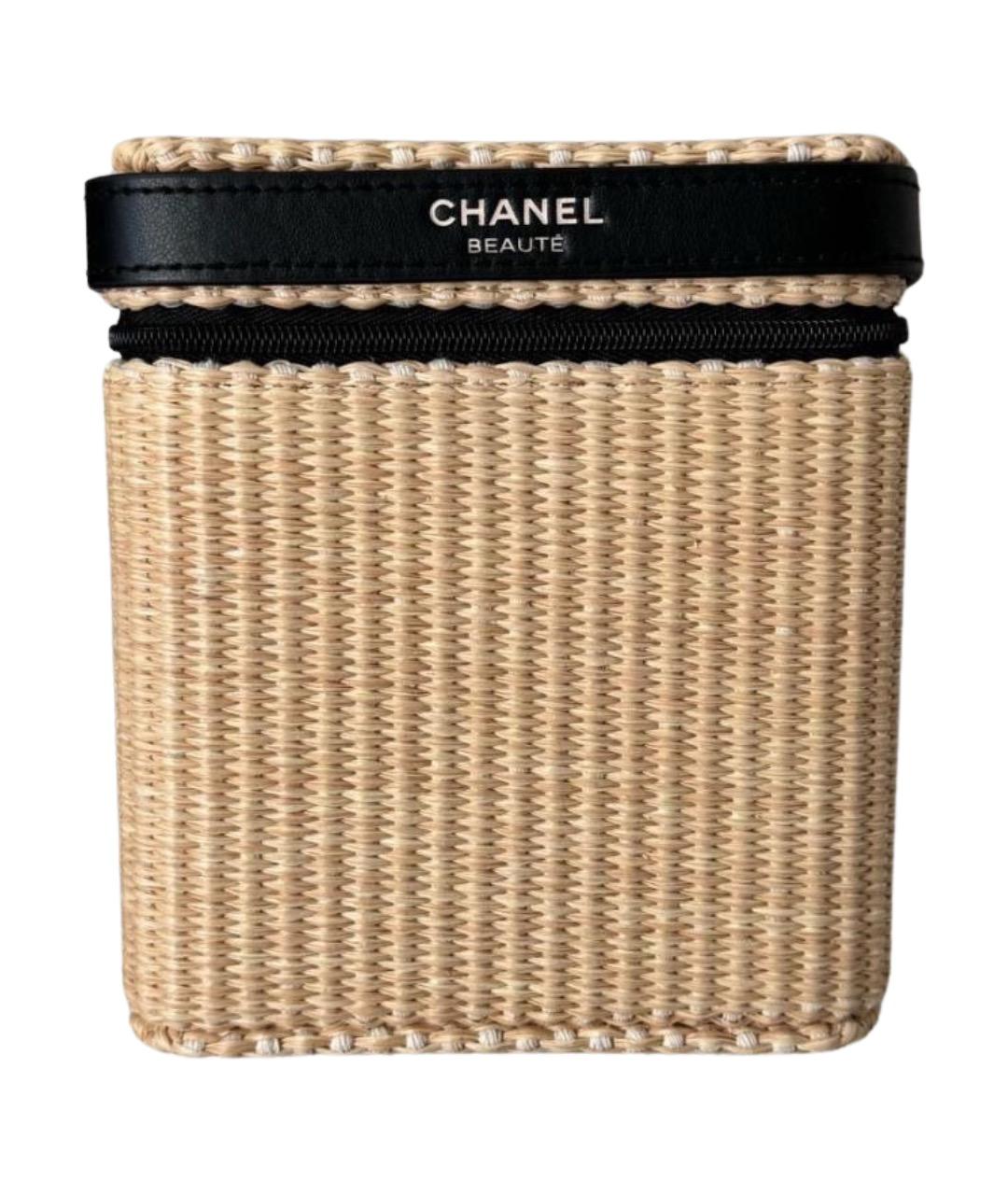 CHANEL Бежевая косметичка, фото 1