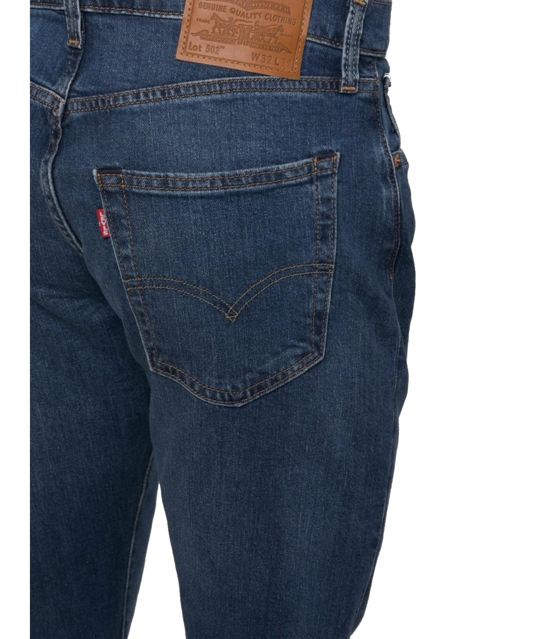 LEVI'S Синие хлопковые джинсы скинни, фото 3