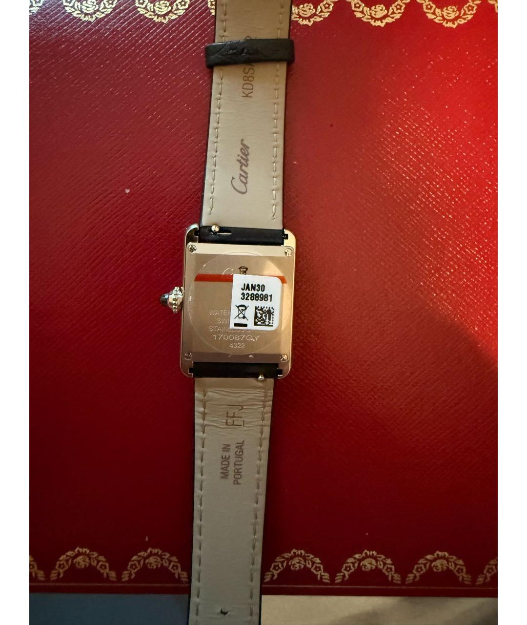 CARTIER Серебряные часы, фото 3