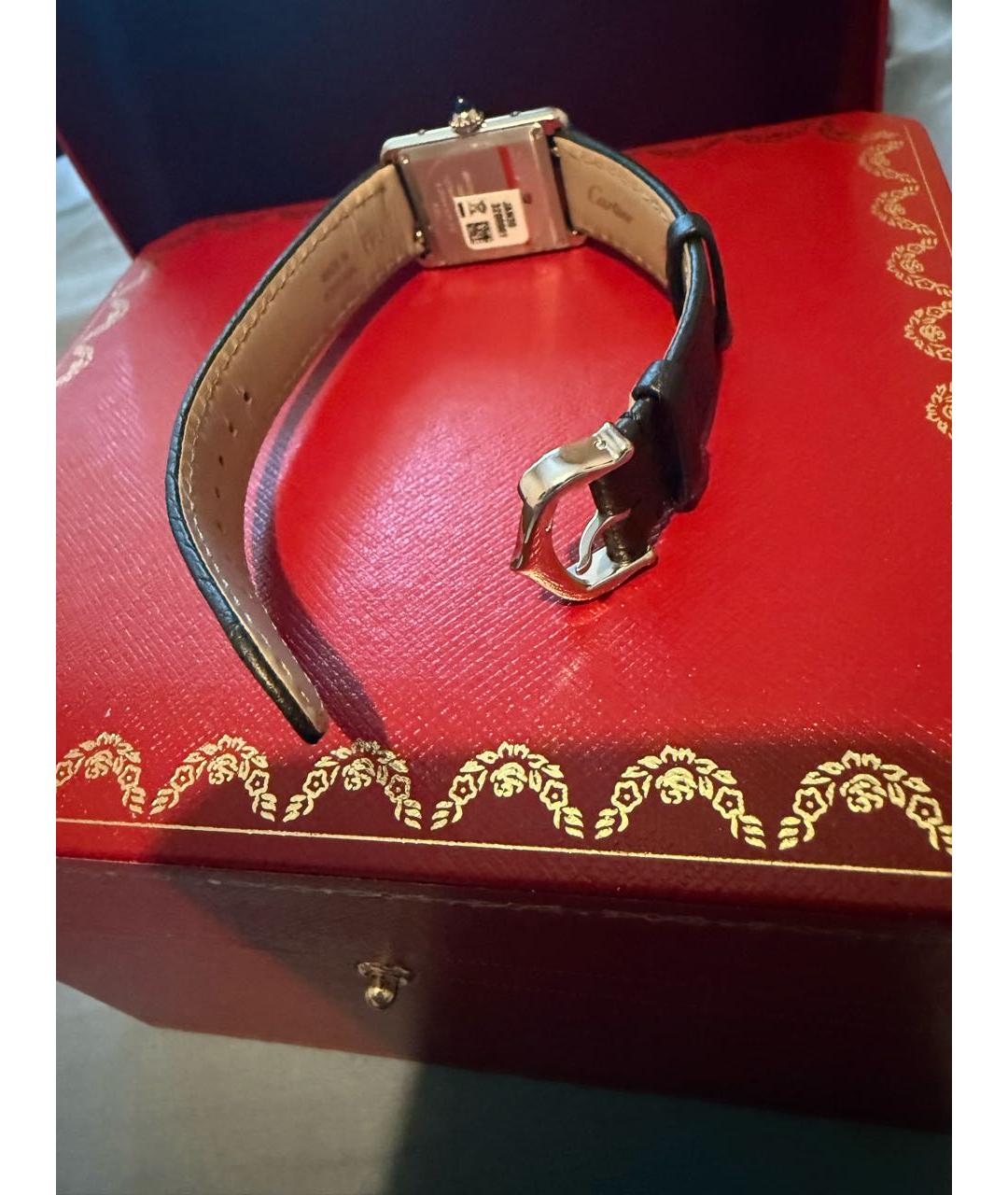 CARTIER Серебряные часы, фото 4