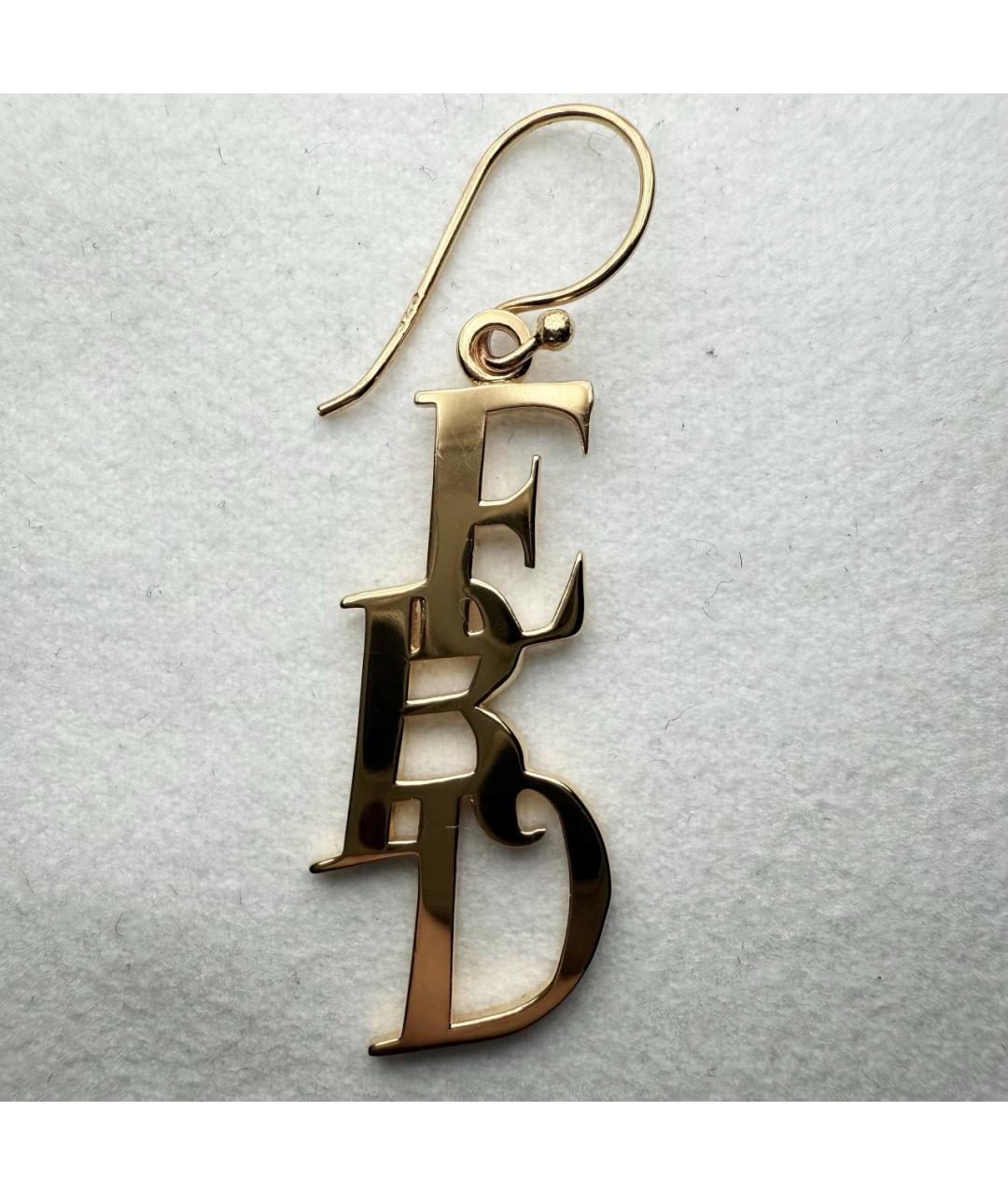Enfants Riches Déprimés Золотые серебряные серьги, фото 7