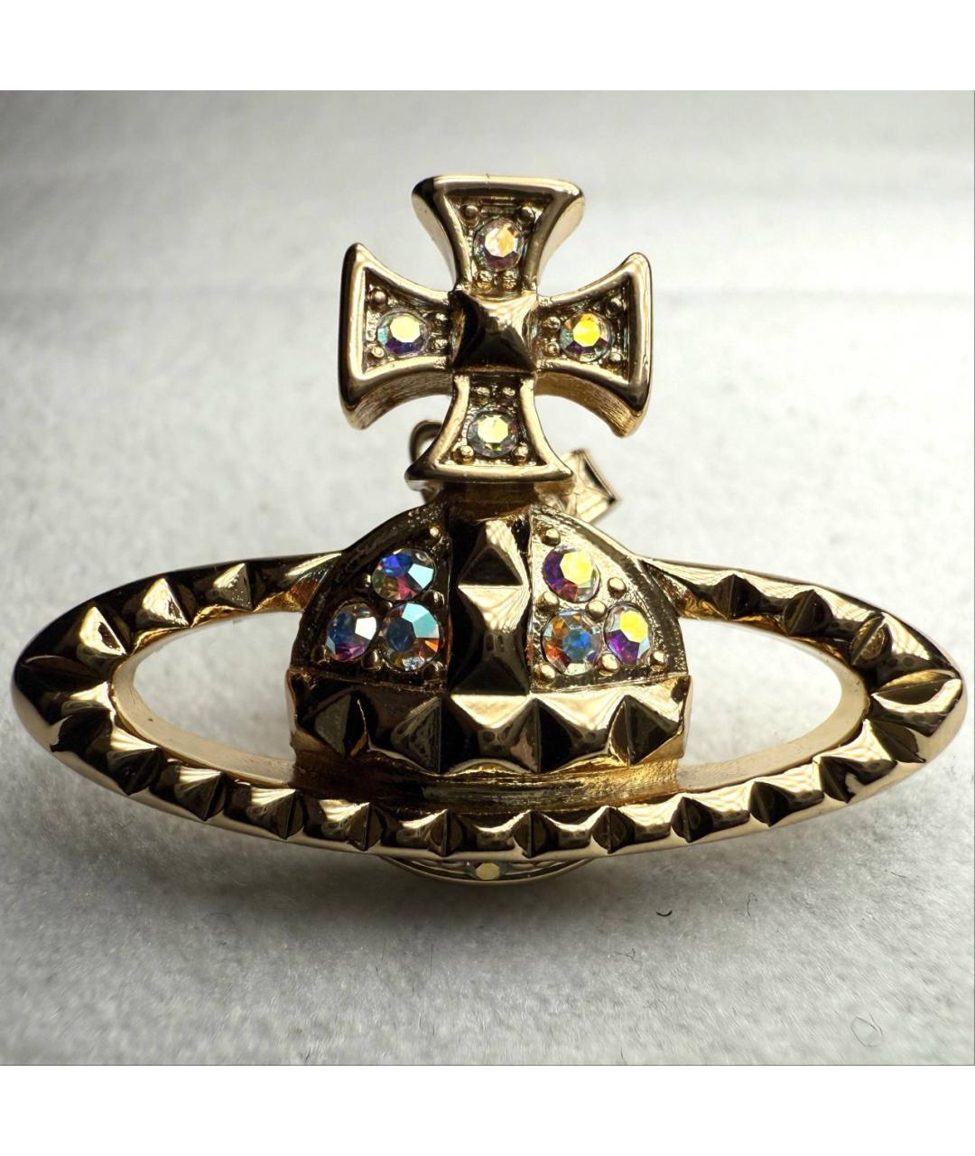 VIVIENNE WESTWOOD Золотые серьги, фото 3