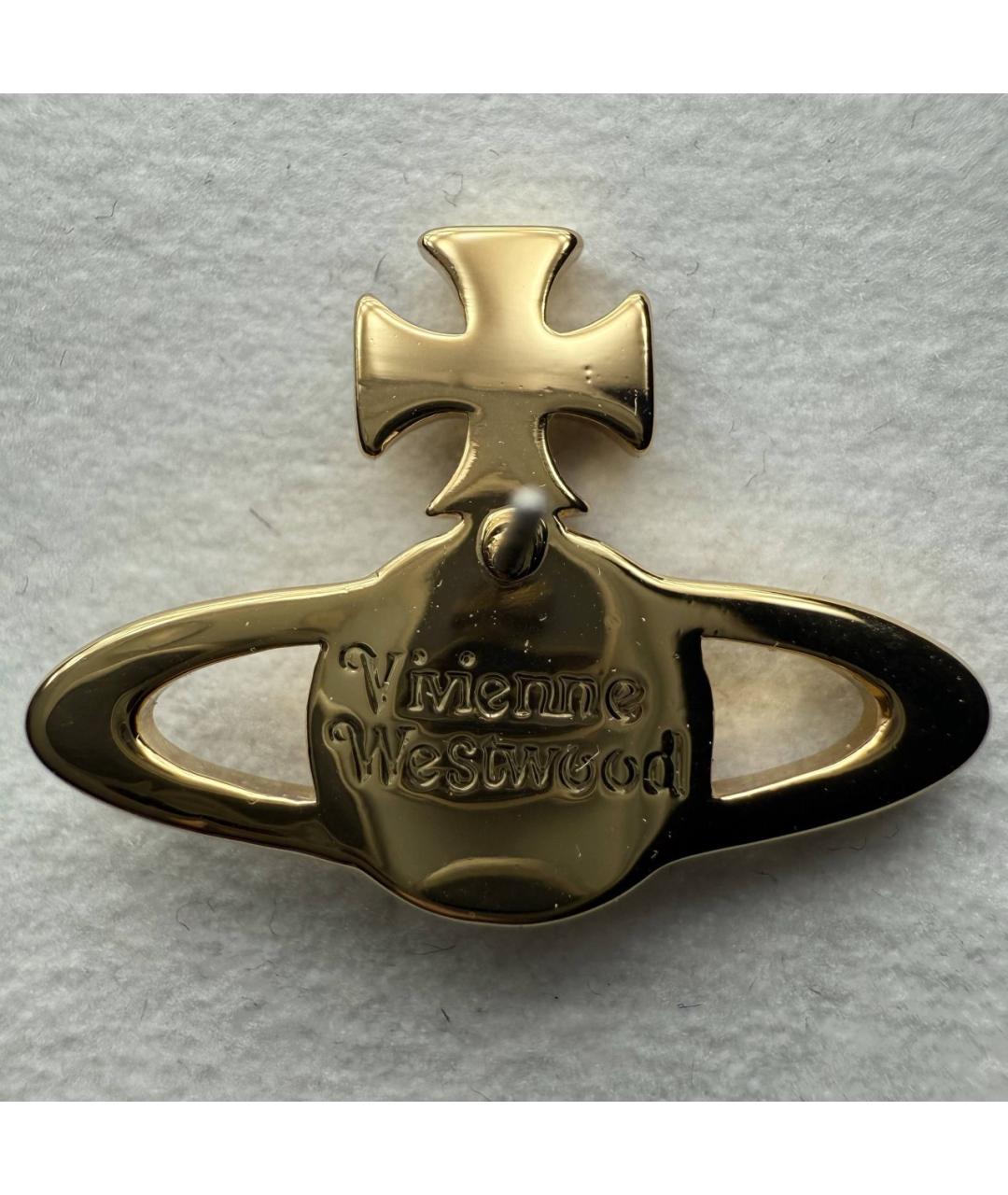 VIVIENNE WESTWOOD Золотые серьги, фото 7