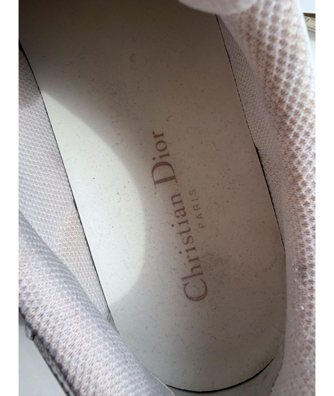 CHRISTIAN DIOR Белые кожаные кеды, фото 7