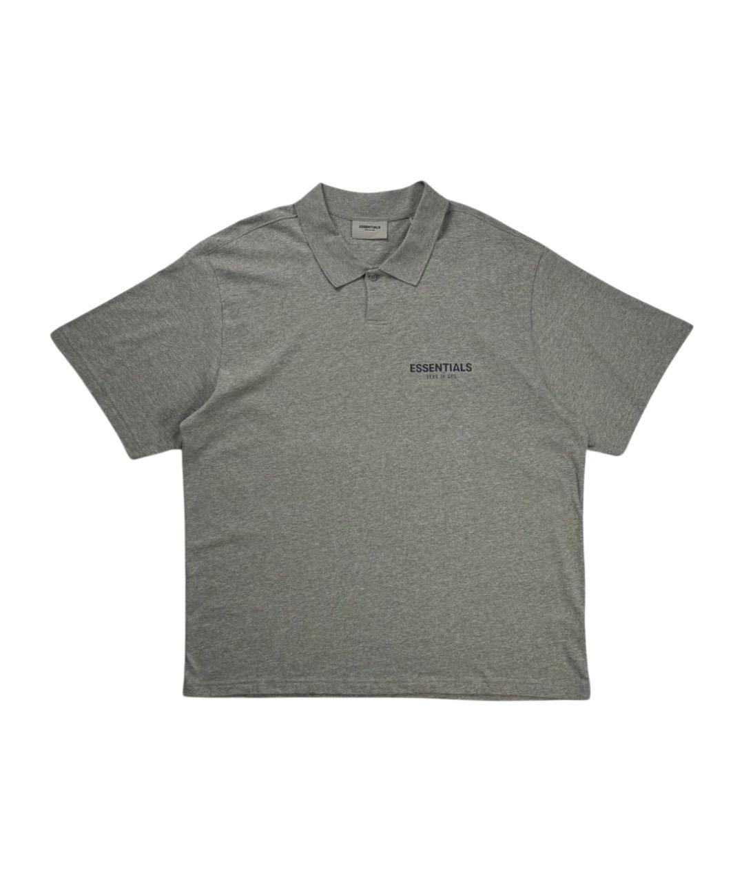 FEAR OF GOD ESSENTIALS Серая хлопковая футболка, фото 1